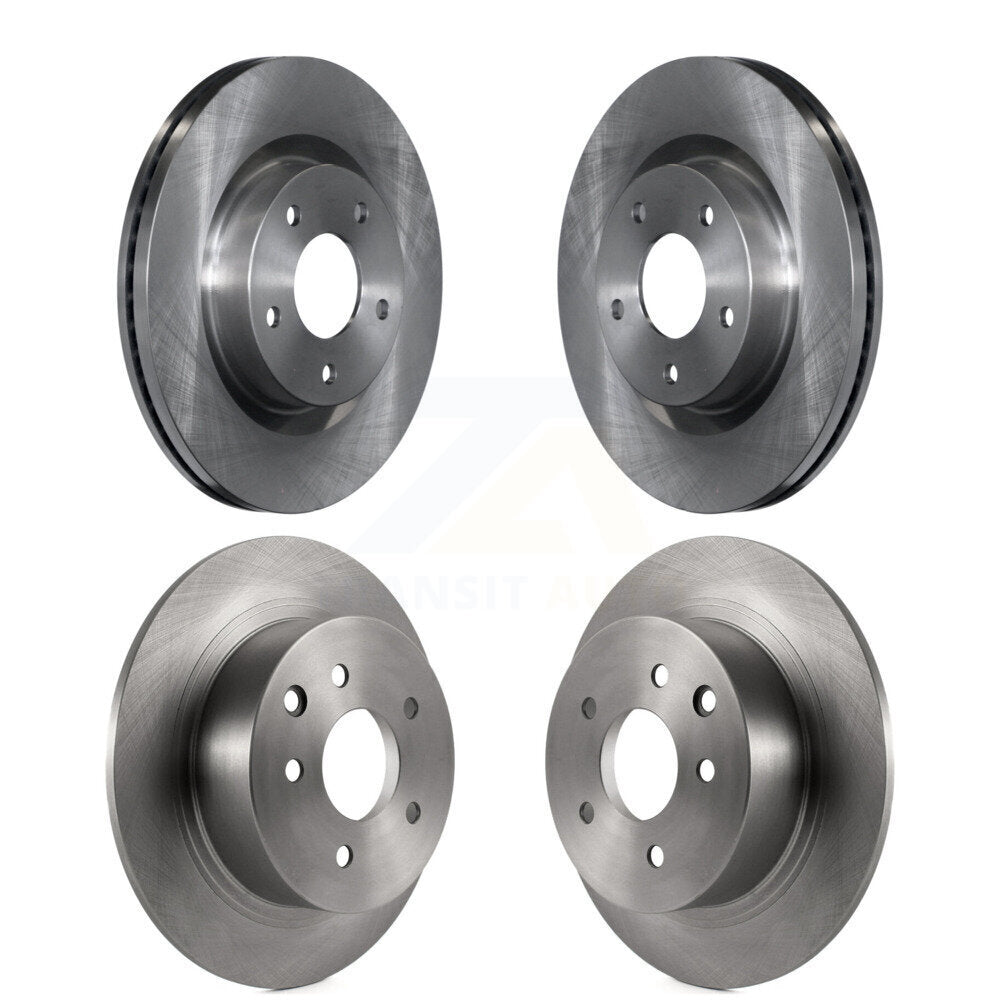 Disc Brake Rotors Front Rear Kit For Nissan Altima