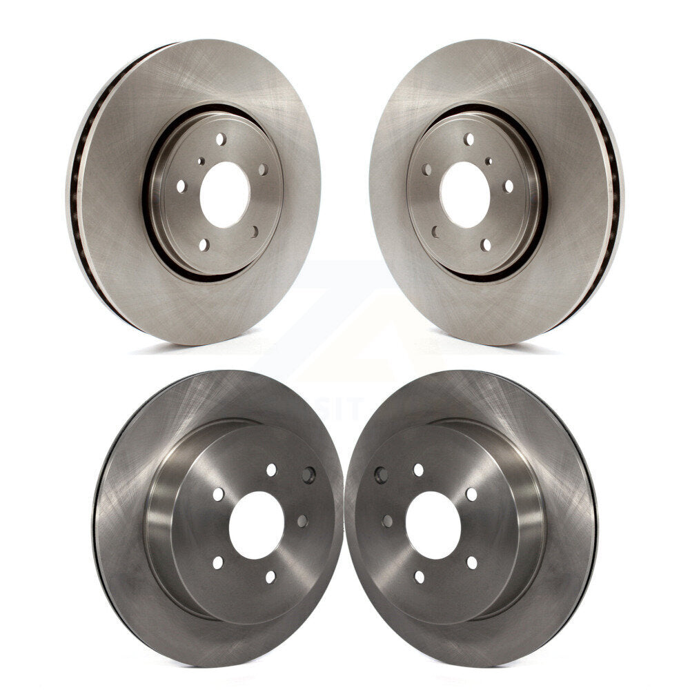 Disc Brake Rotors Front Rear Kit For INFINITI FX35 FX45 FX37