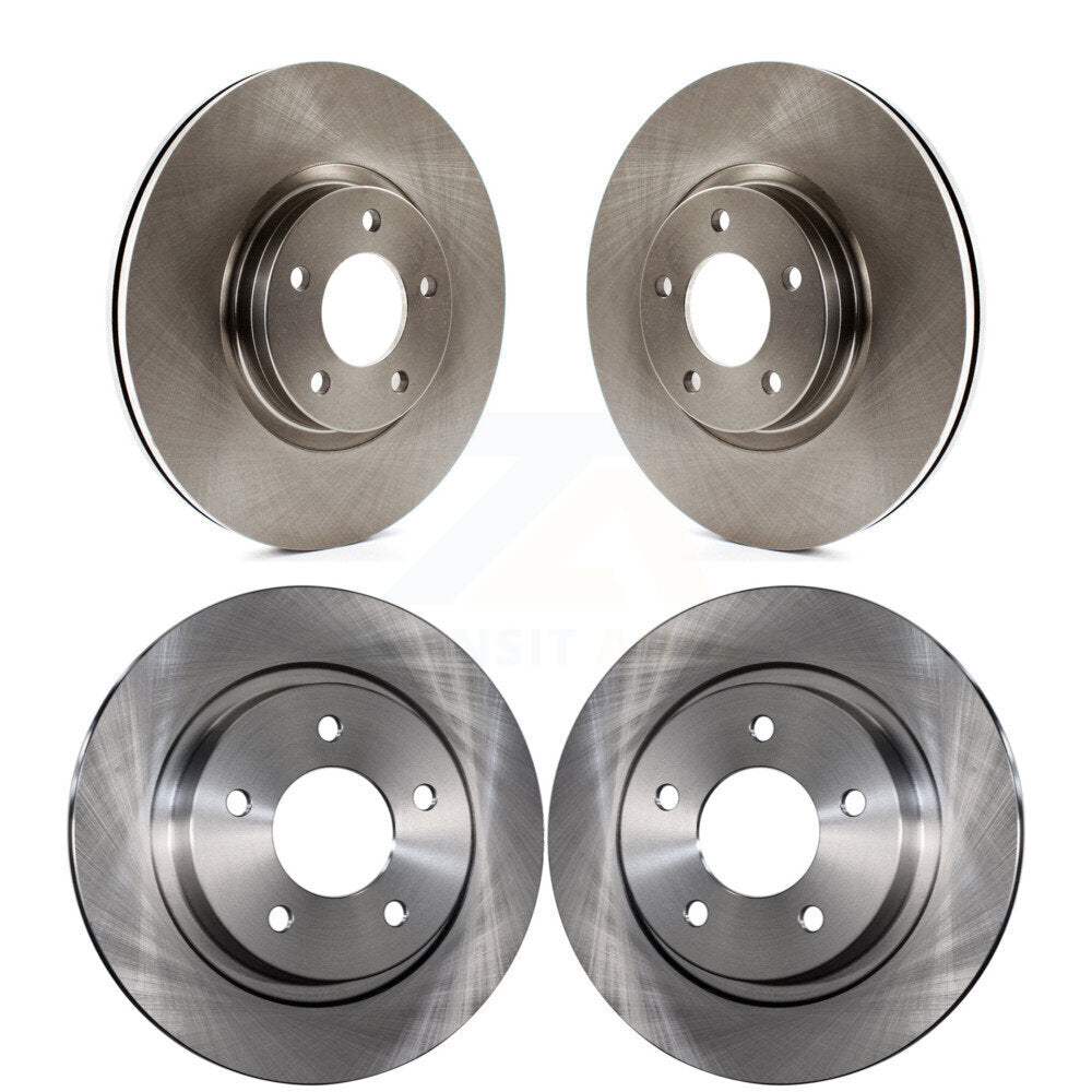 Disc Brake Rotors Front Rear Kit For Mazda 3