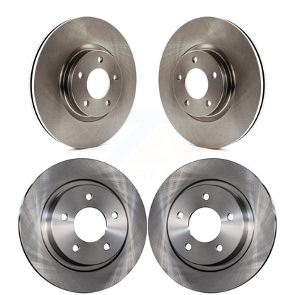 Disc Brake Rotors Front Rear Kit For Mazda 3