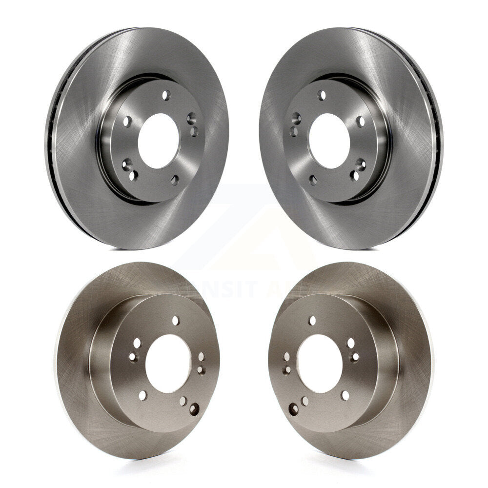 Disc Brake Rotors Front Rear Kit For 2007-2009 Kia Rondo