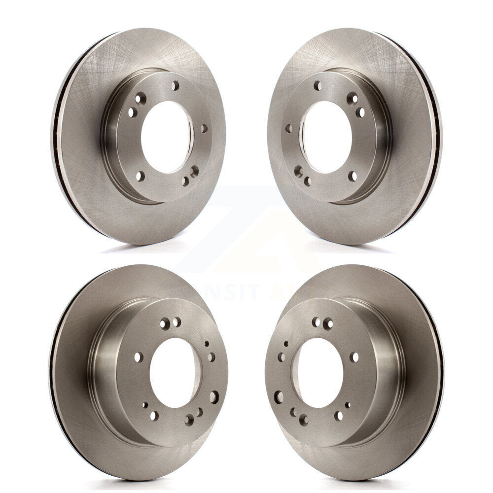 Disc Brake Rotors Front Rear Kit For 2007-2009 Kia Sorento