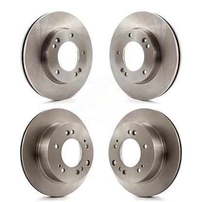 Disc Brake Rotors Front Rear Kit For 2007-2009 Kia Sorento