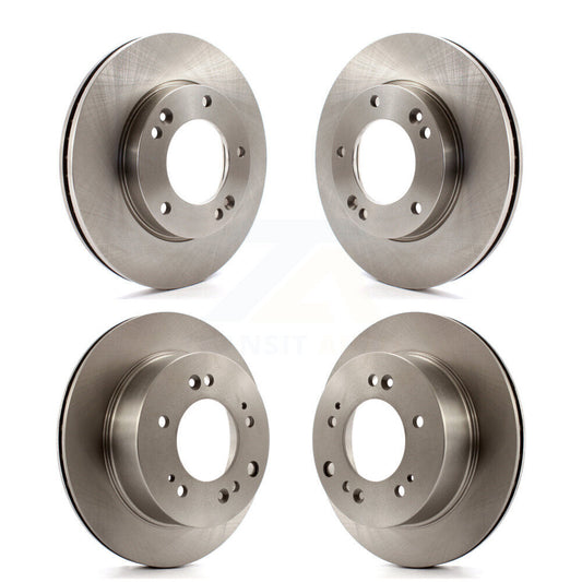 Disc Brake Rotors Front Rear Kit For 2007-2009 Kia Sorento