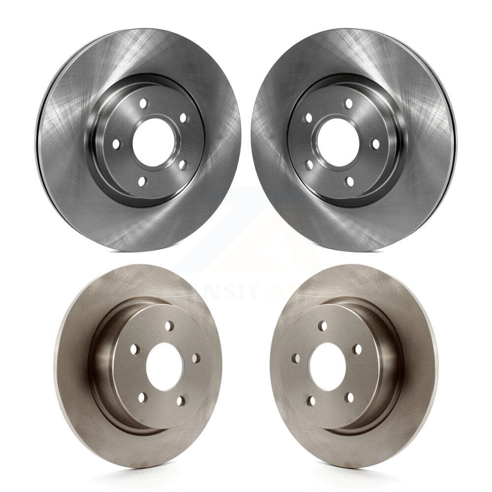 Disc Brake Rotors Front Rear Kit For Ford Escape C-Max