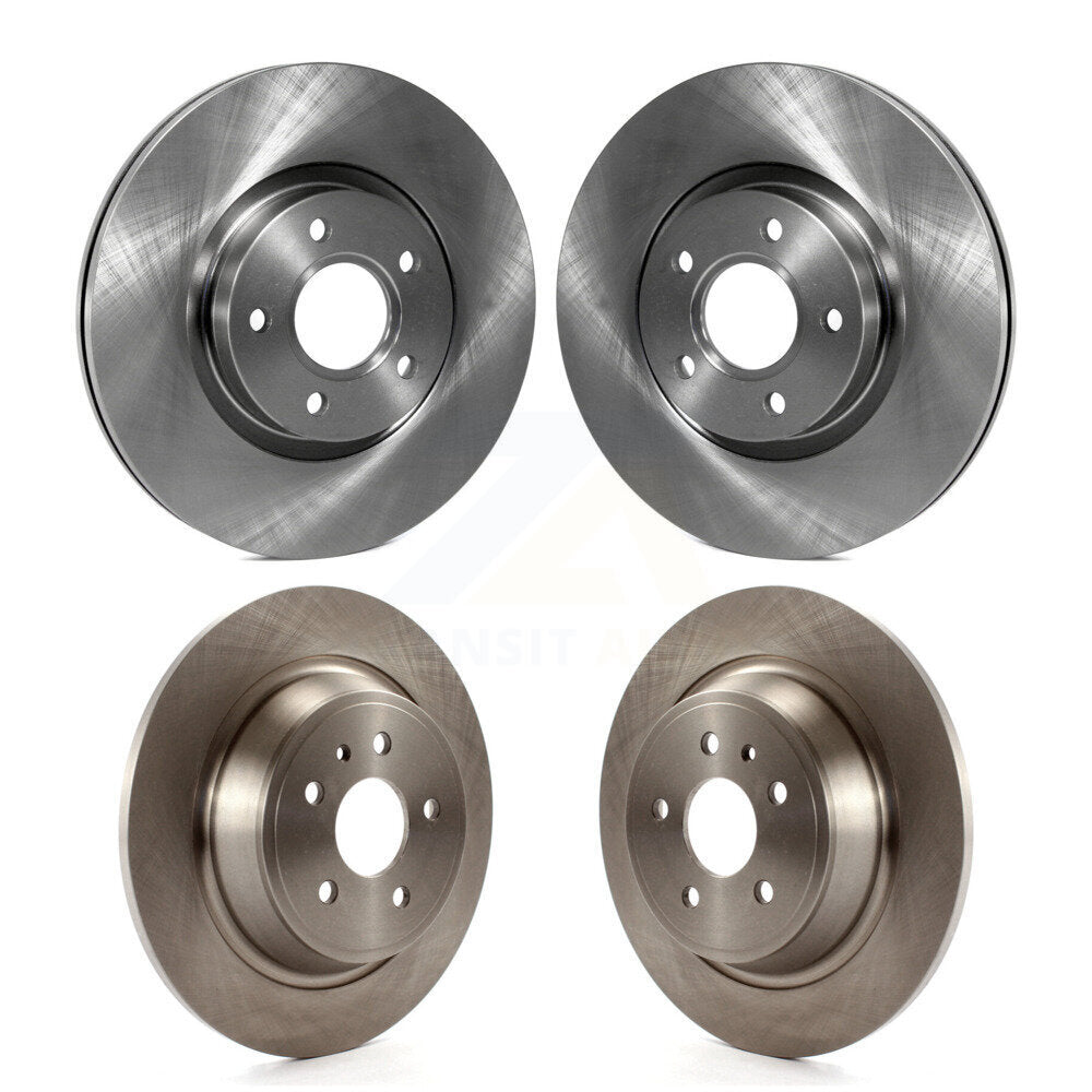 Disc Brake Rotors Front Rear Kit For Ford Escape
