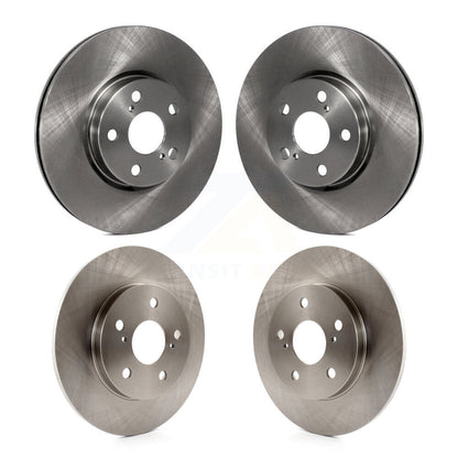 Brake Rotor Front Rear Kit For 2014 Toyota Matrix With 279mm Diameter