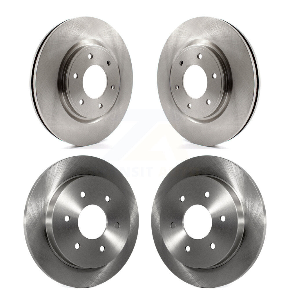 Disc Brake Rotors Front Rear Kit For Nissan TITAN Armada INFINITI QX56
