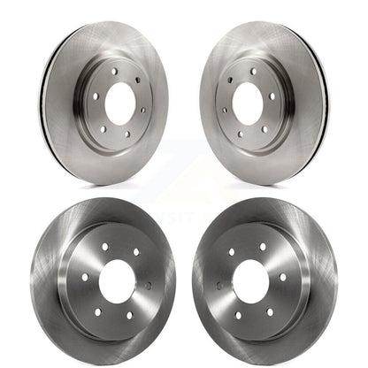 Disc Brake Rotors Front Rear Kit For Nissan TITAN Armada INFINITI QX56