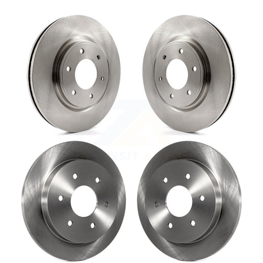 Disc Brake Rotors Front Rear Kit For Nissan TITAN Armada INFINITI QX56