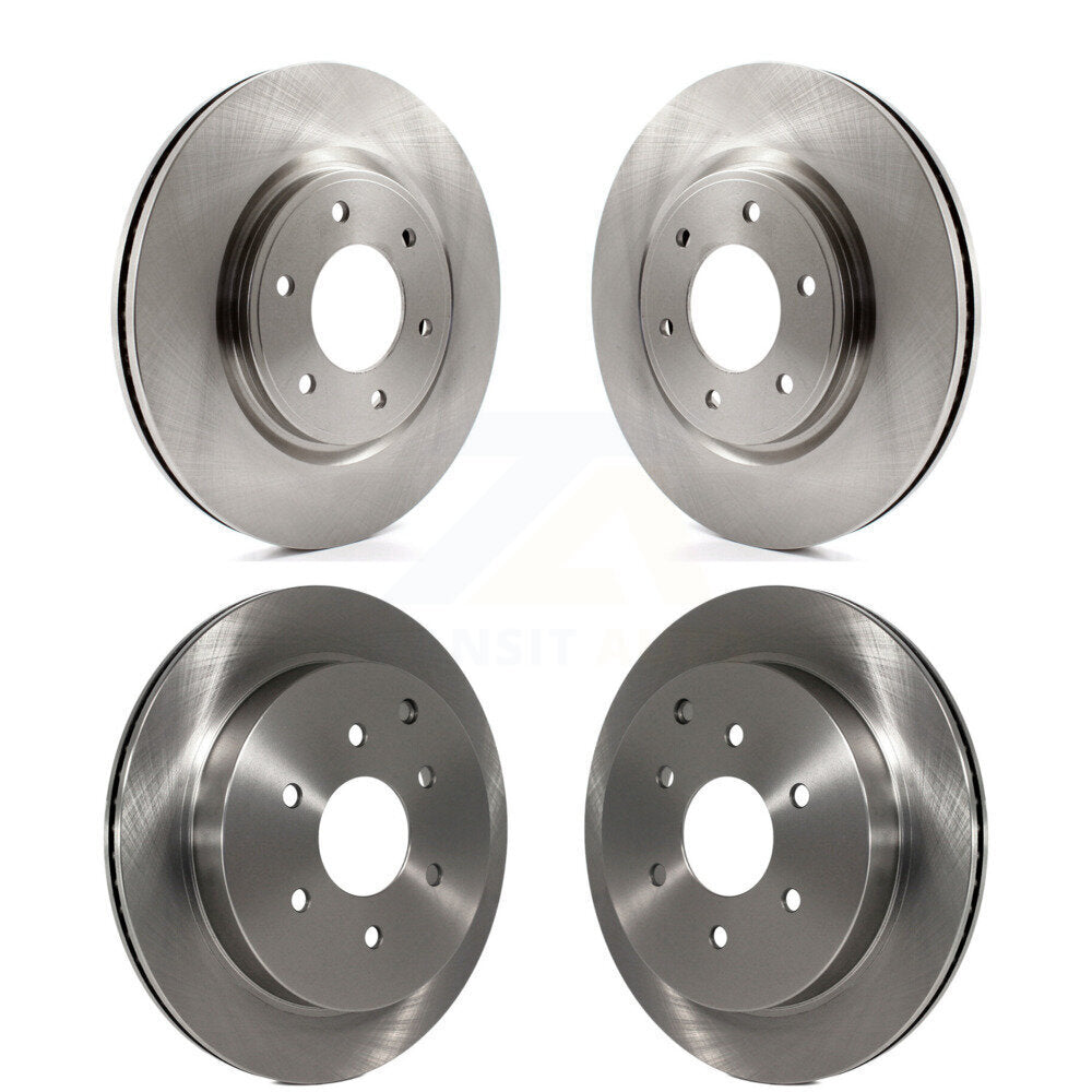 Disc Brake Rotors Front Rear Kit For INFINITI QX80 Nissan Armada QX56