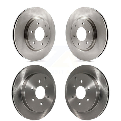 Disc Brake Rotors Front Rear Kit For INFINITI QX80 Nissan Armada QX56
