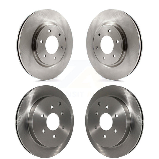 Disc Brake Rotors Front Rear Kit For INFINITI QX80 Nissan Armada QX56