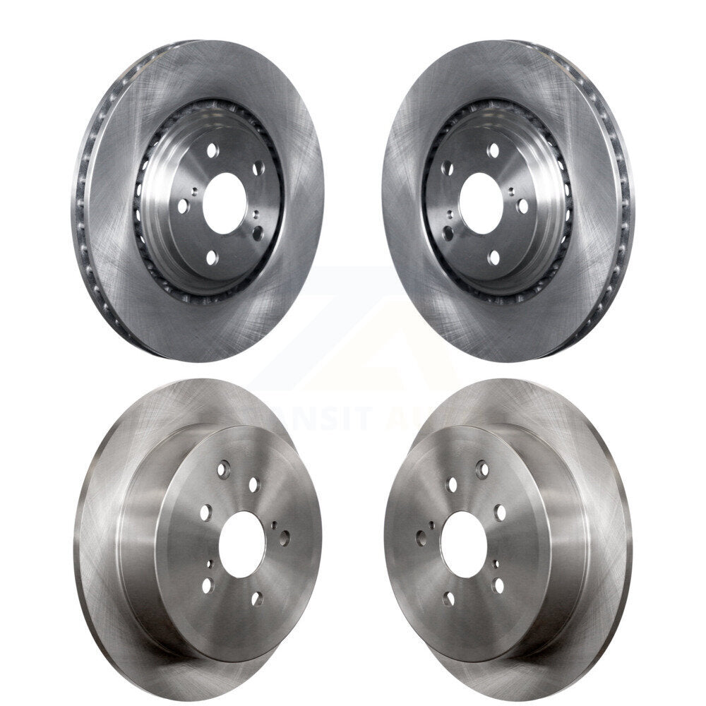 Disc Brake Rotors Front Rear Kit For Toyota Sienna Highlander Lexus RX350 RX450h