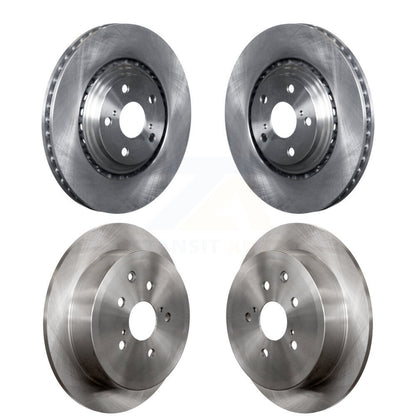 Disc Brake Rotors Front Rear Kit For Toyota Sienna Highlander Lexus RX350 RX450h