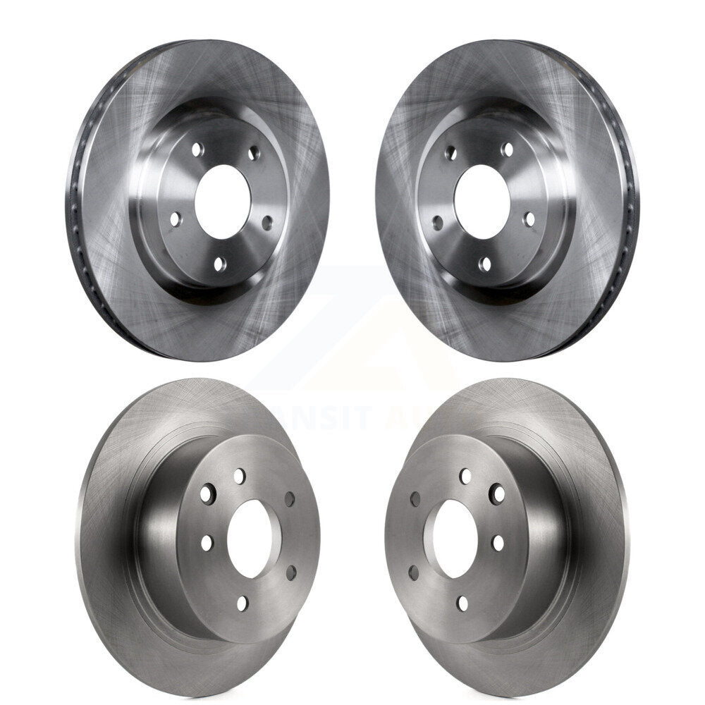 Disc Brake Rotors Front Rear Kit For 2007-2012 Nissan Sentra SE-R