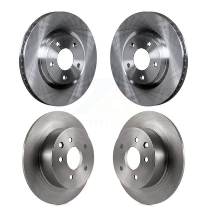 Disc Brake Rotors Front Rear Kit For 2007-2012 Nissan Sentra SE-R