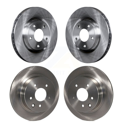 Disc Brake Rotors Front Rear Kit For Nissan Rogue Select