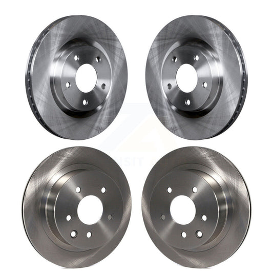 Disc Brake Rotors Front Rear Kit For Nissan Rogue Select