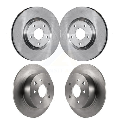 Disc Brake Rotors Front Rear Kit For 2007-2012 Nissan Sentra SE-R Spec V