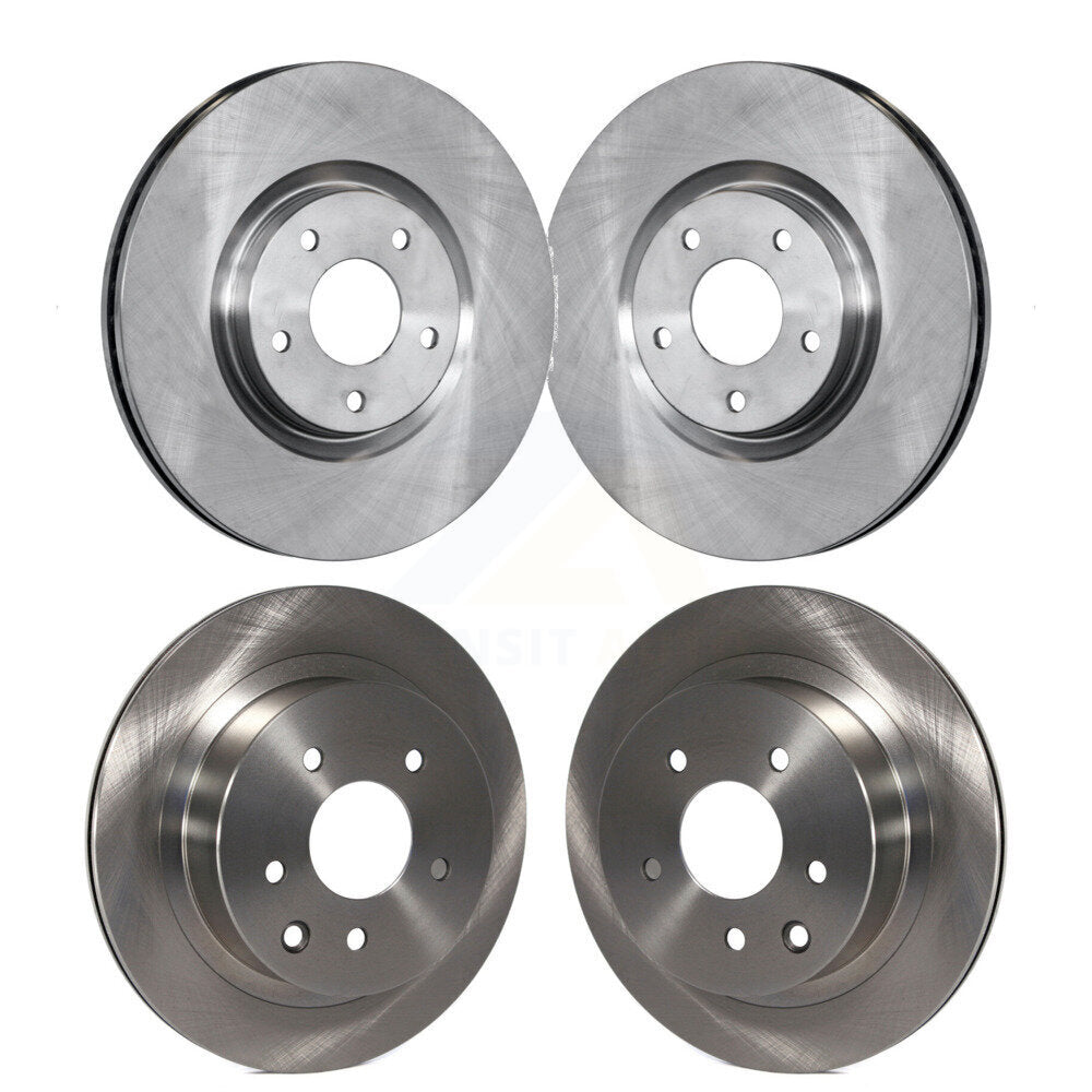 Disc Brake Rotors Front Rear Kit For 2014-2017 Nissan Juke Nismo RS