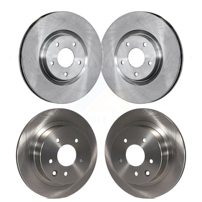 Disc Brake Rotors Front Rear Kit For 2014-2017 Nissan Juke Nismo RS