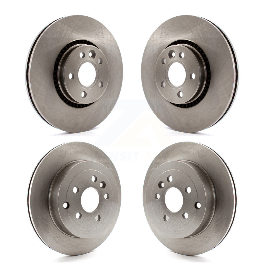 Disc Brake Rotors Front Rear Kit For 2008-2012 Land Rover LR2
