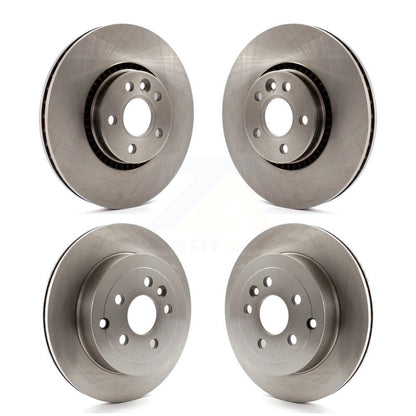 Disc Brake Rotors Front Rear Kit For 2008-2012 Land Rover LR2