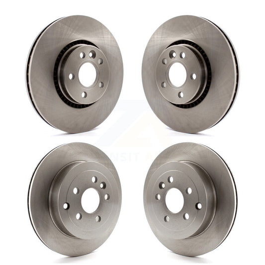 Disc Brake Rotors Front Rear Kit For 2008-2012 Land Rover LR2