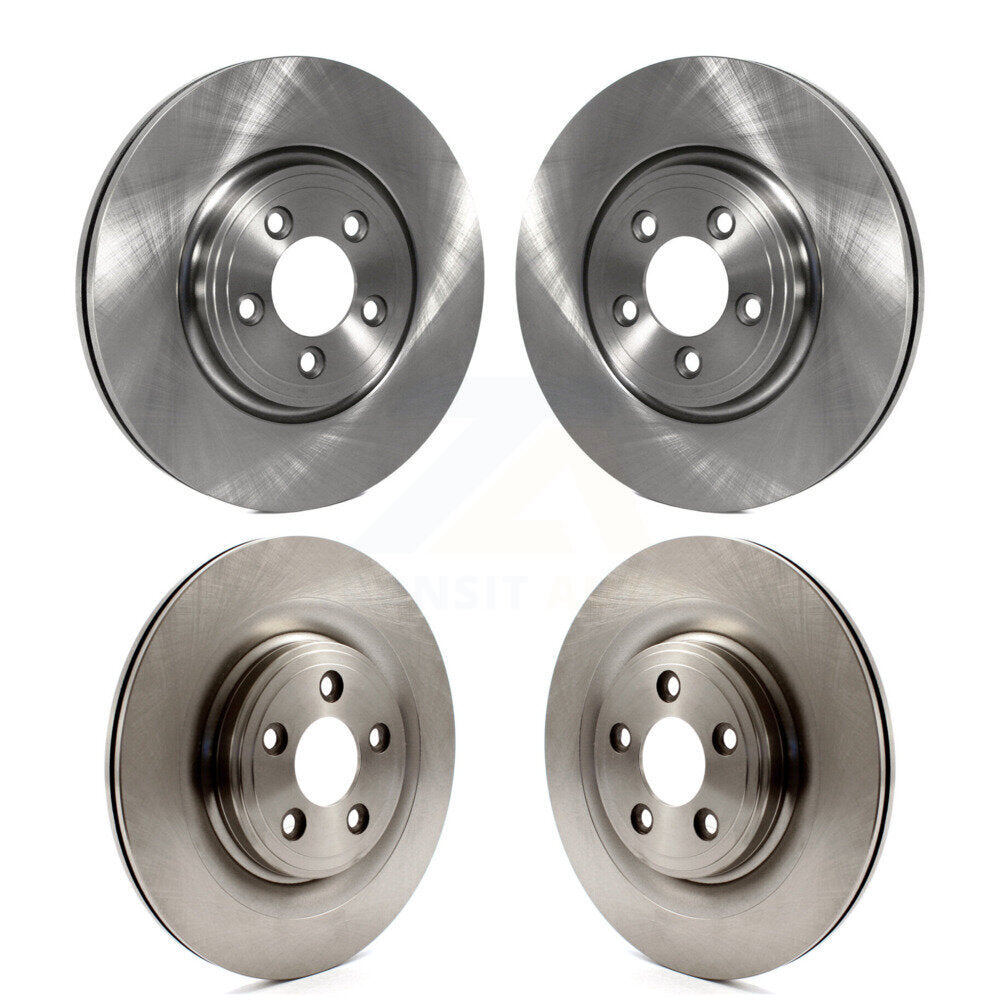 Disc Brake Rotors Front Rear Kit For Jaguar XF XK Vanden Plas S-Type XJ8