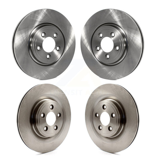 Disc Brake Rotors Front Rear Kit For Jaguar XF XK Vanden Plas S-Type XJ8