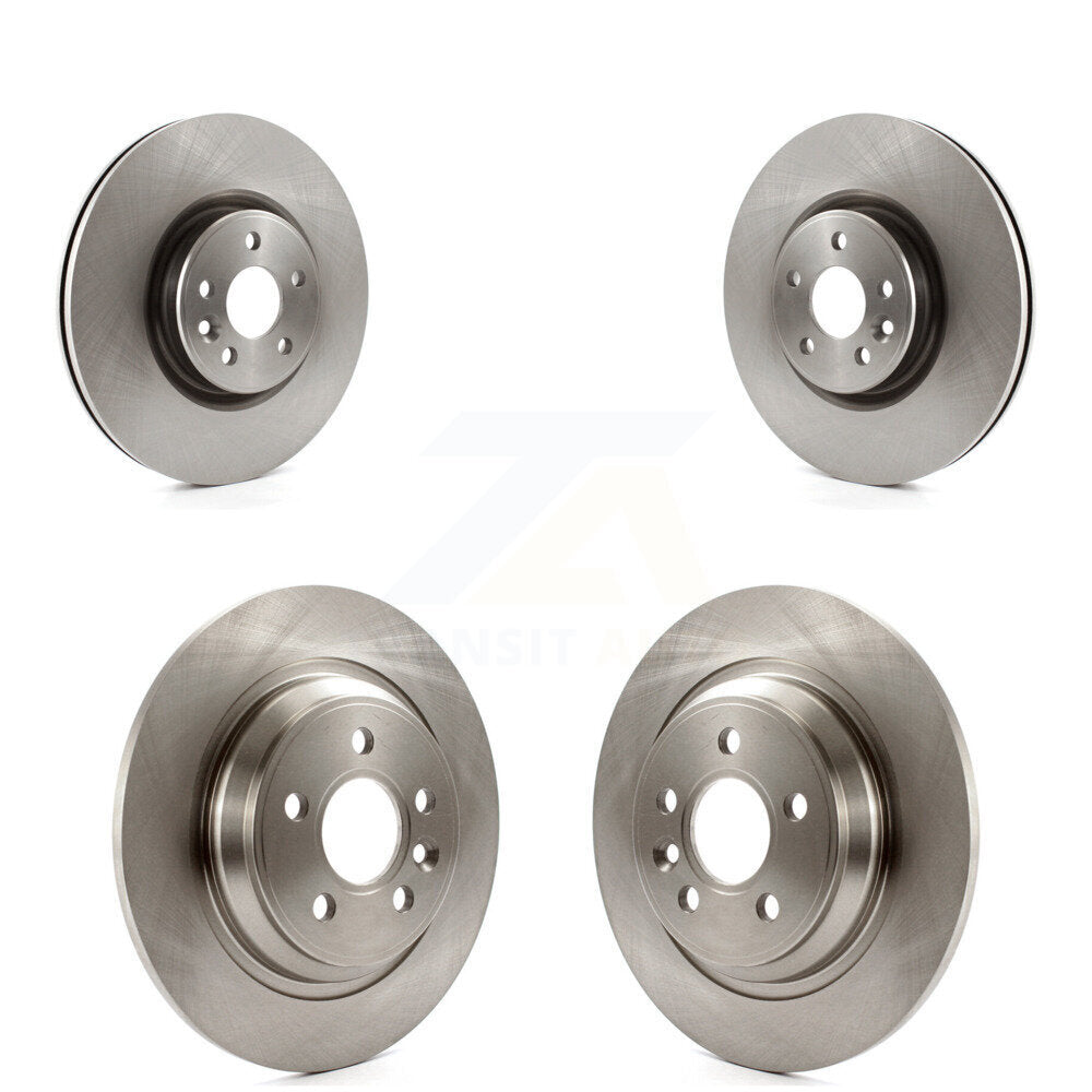 Brake Rotors Front Rear Kit For Volvo S60 V70 With 336mm Diameter Rotor