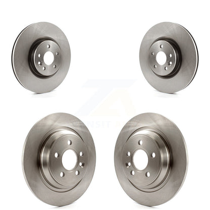 Brake Rotors Front Rear Kit For Volvo S60 V70 With 336mm Diameter Rotor
