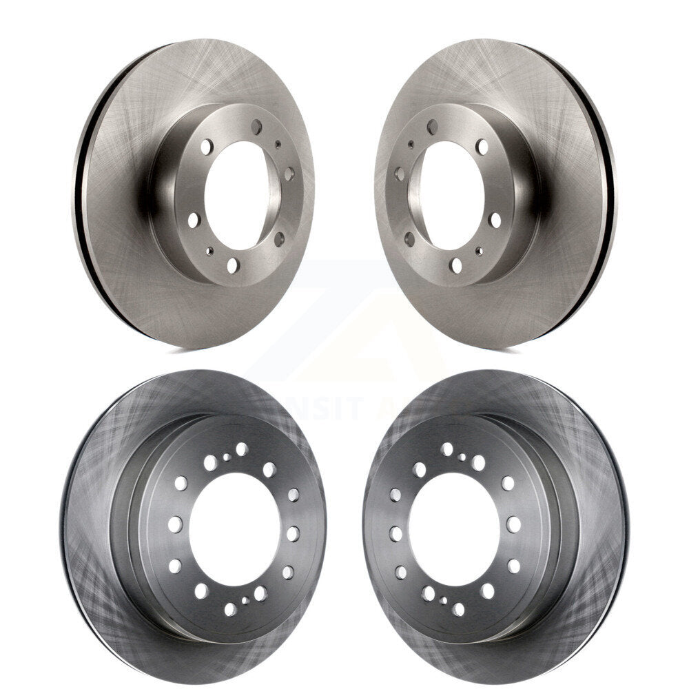 Disc Brake Rotors Front Rear Kit For 2010-2014 Toyota FJ Cruiser