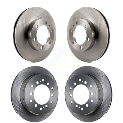 Disc Brake Rotors Front Rear Kit For 2010-2014 Toyota FJ Cruiser