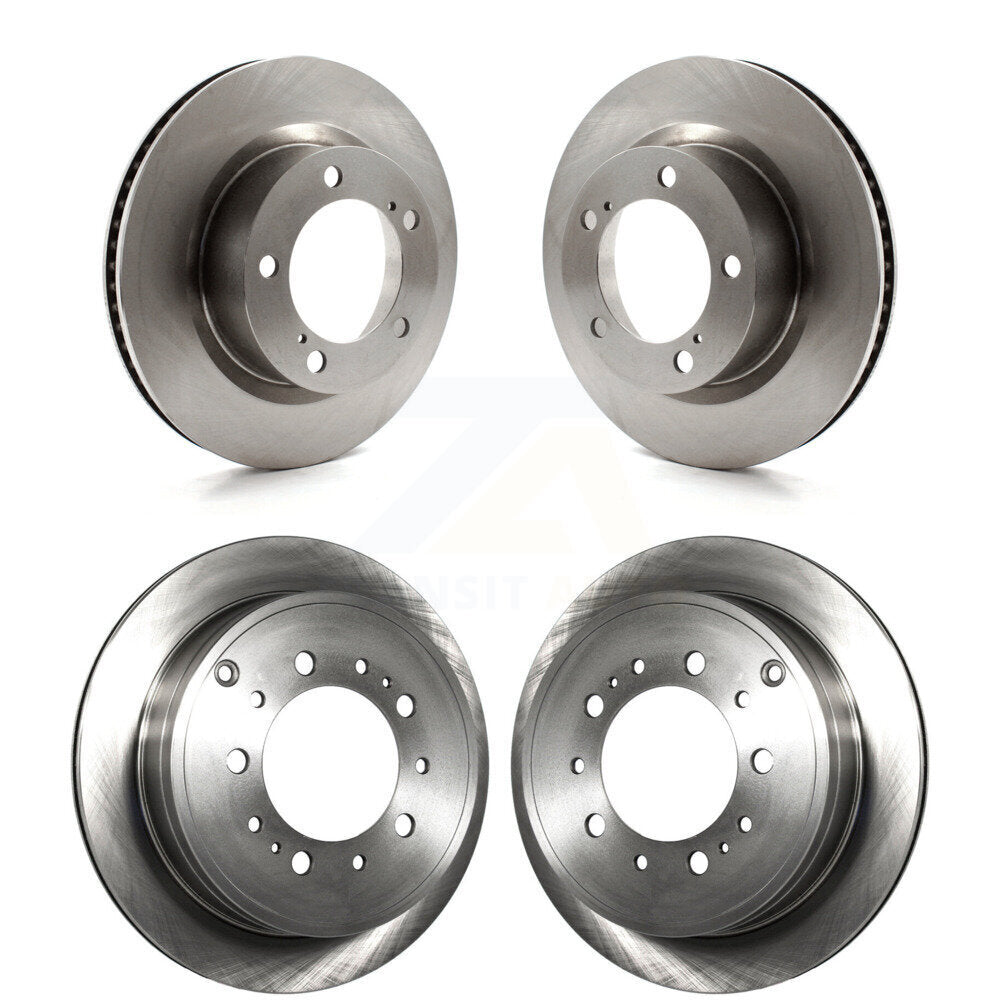 Disc Brake Rotors Front Rear Kit For Lexus LX570 Toyota Land Cruiser