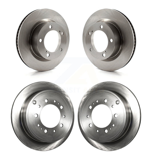 Disc Brake Rotors Front Rear Kit For Lexus LX570 Toyota Land Cruiser