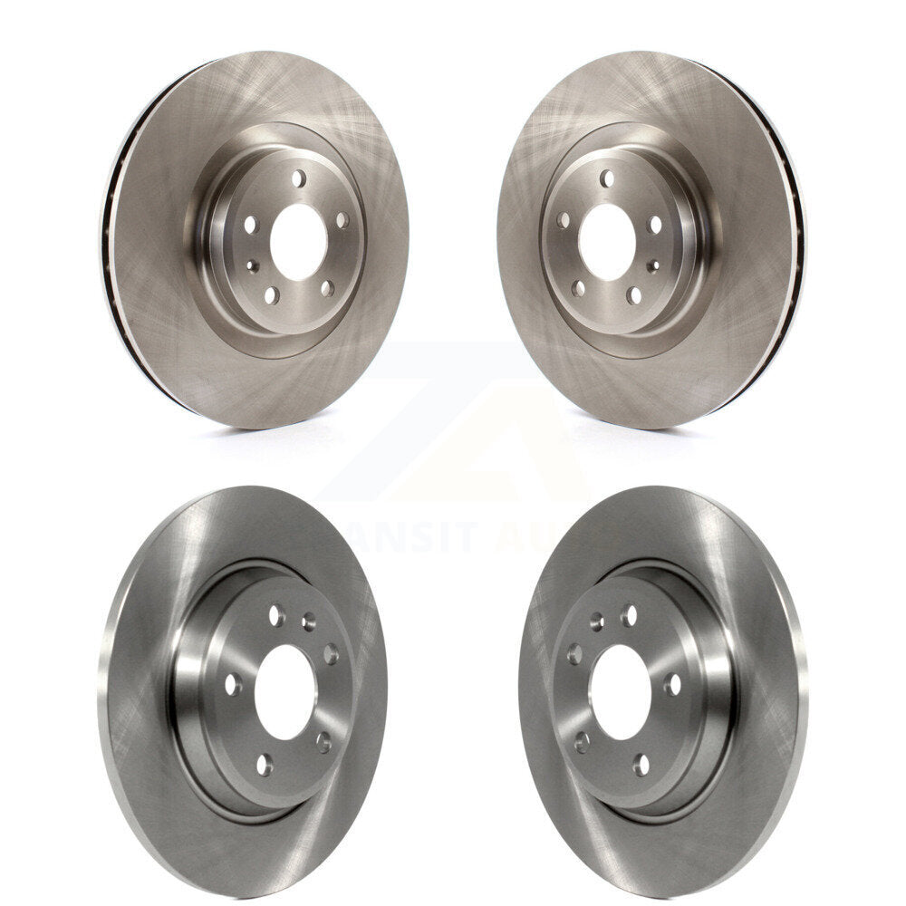 Disc Brake Rotors Front Rear Kit For Audi Q5 A6 With 345mm Diameter Rotor