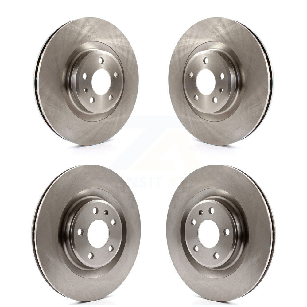 Disc Brake Rotors Front Rear Kit For Audi Q5 Porsche Macan S4 S5 A6 Quattro A7