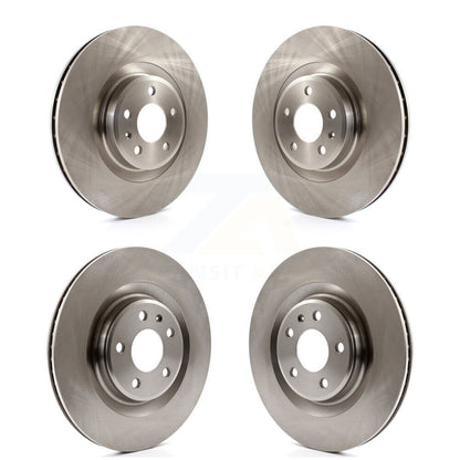 Disc Brake Rotors Front Rear Kit For Audi Q5 Porsche Macan S4 S5 A6 Quattro A7
