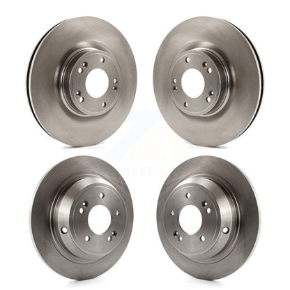 Disc Brake Rotors Front Rear Kit For 2009-2011 Hyundai Genesis 3.8L