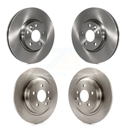 Brake Rotors Front Rear Kit For Volvo S60 V70 With 300mm Diameter Rotor