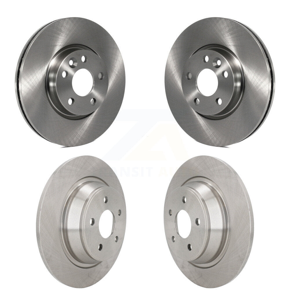 Disc Brake Rotors Front Rear Kit For 2012-2015 Land Rover Range Evoque