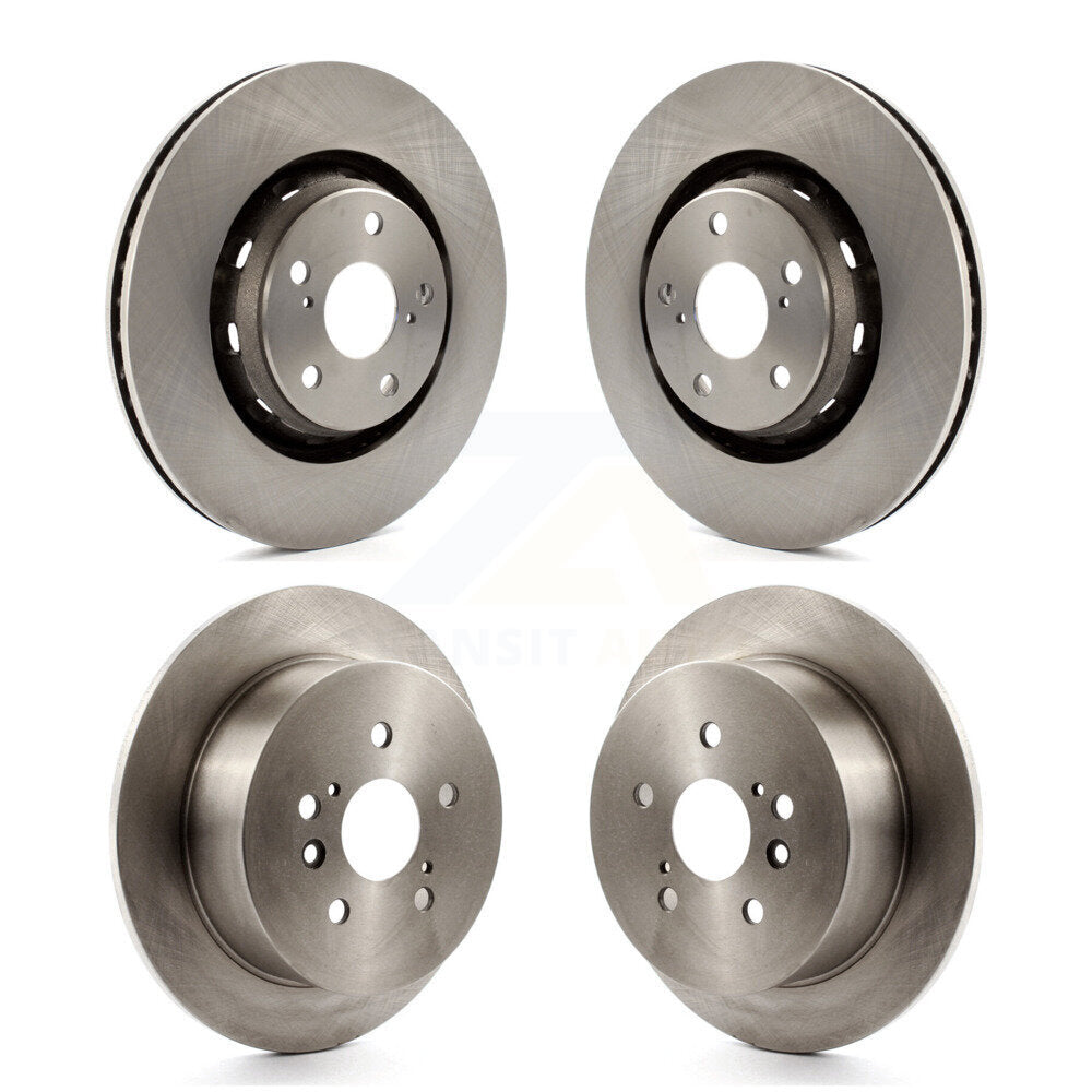Disc Brake Rotors Front Rear Kit For 2009-2016 Toyota Venza