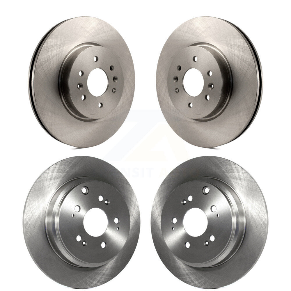 Disc Brake Rotors Front Rear Kit For 2011-2014 Honda Odyssey
