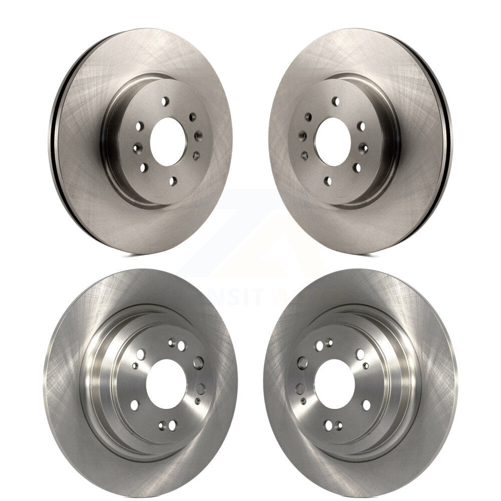 Disc Brake Rotors Front Rear Kit For 2009-2014 Acura TL