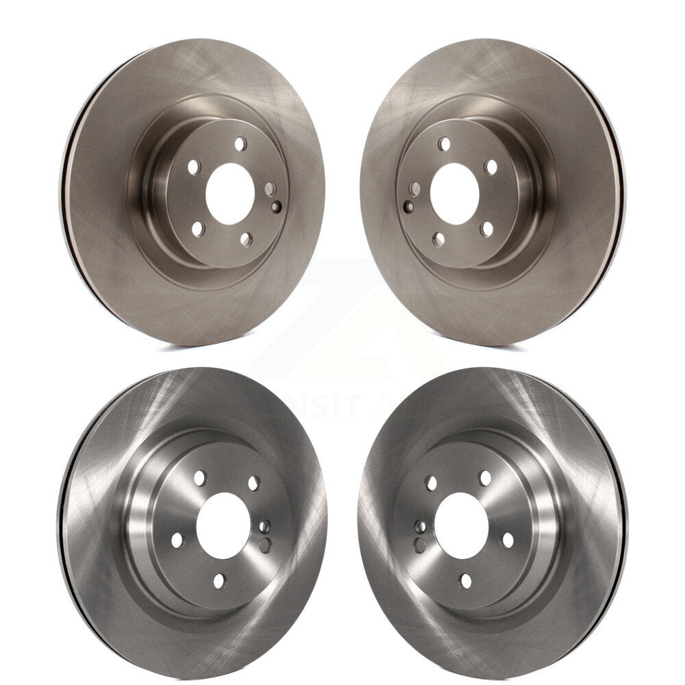 Brake Rotors Front Rear Kit For Mercedes-Benz S550 S450 SL550 CL550 S350 S400