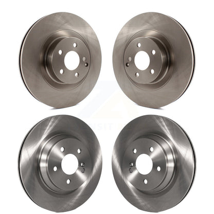 Brake Rotors Front Rear Kit For Mercedes-Benz S550 S450 SL550 CL550 S350 S400