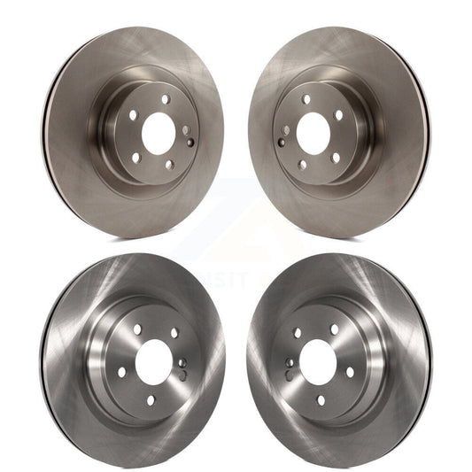 Brake Rotors Front Rear Kit For Mercedes-Benz S550 S450 SL550 CL550 S350 S400