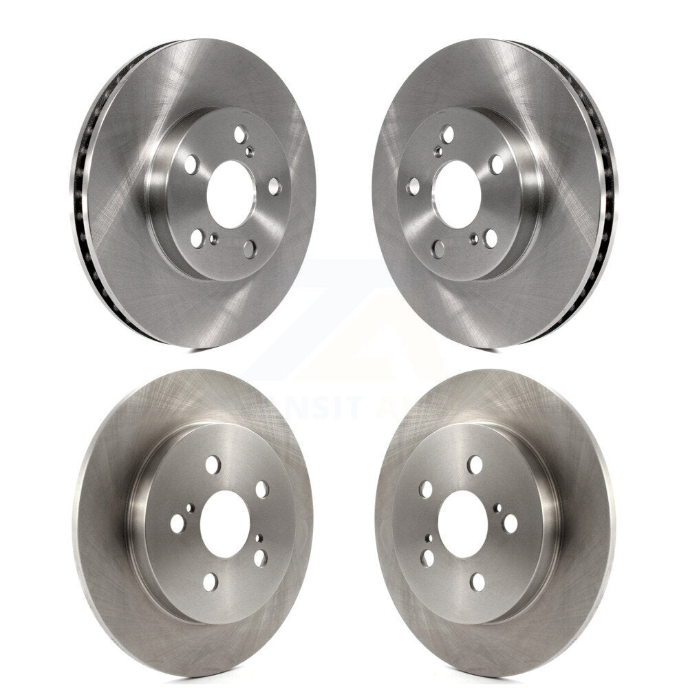 Disc Brake Rotors Front Rear Kit For Toyota Prius Lexus CT200h Plug-In